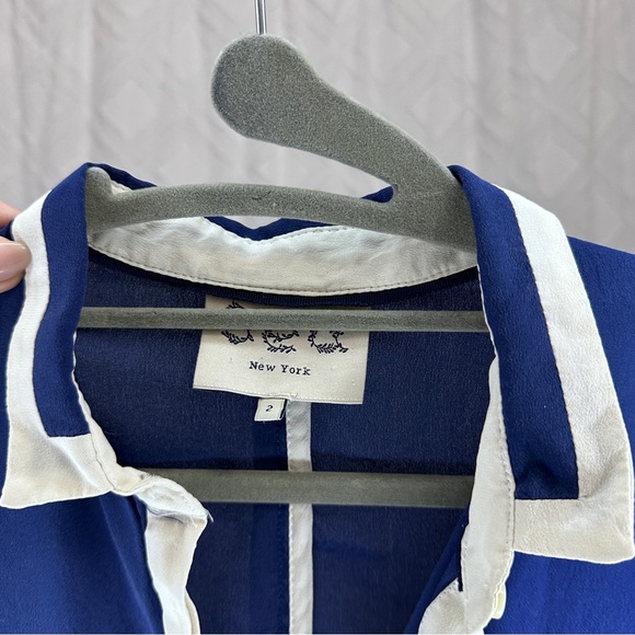 SEA silk tunic blouse 2 - Picture 3 of 5